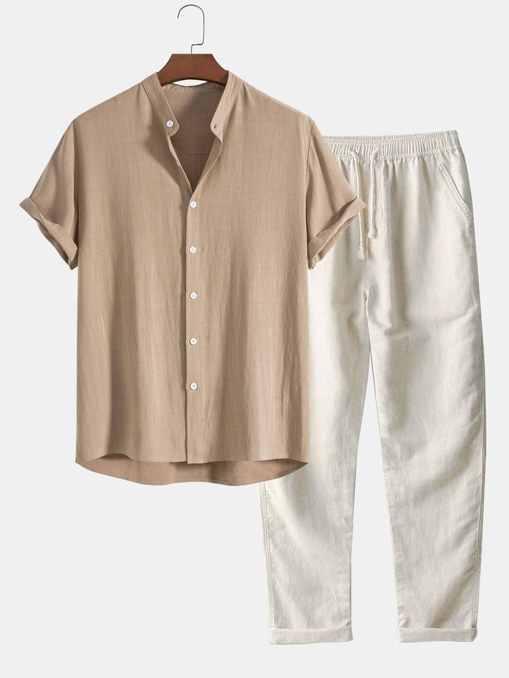 BRANDON™ | Luxury Shirt and Trousers Linen Set