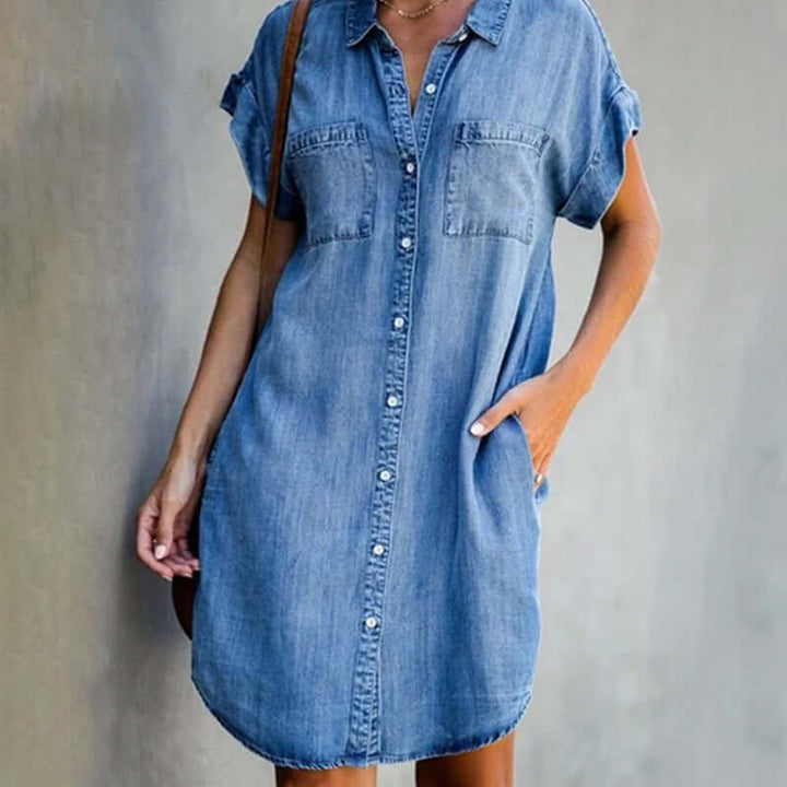 MEGAN™ | Women's Denim Dress