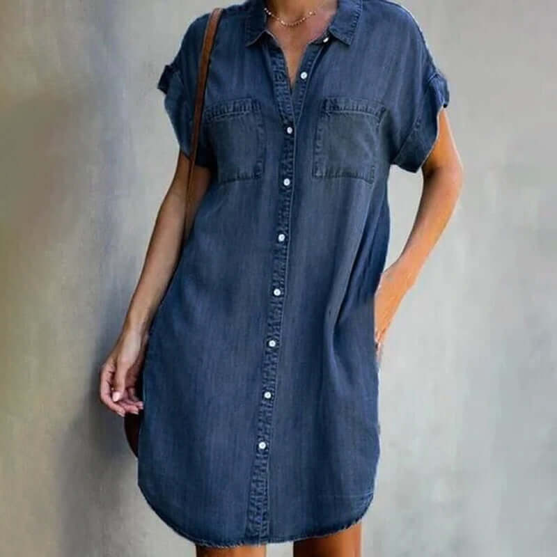 MEGAN™ | Women's Denim Dress