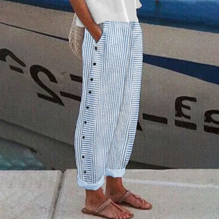 MONIQUE™ | Women's Striped Trousers