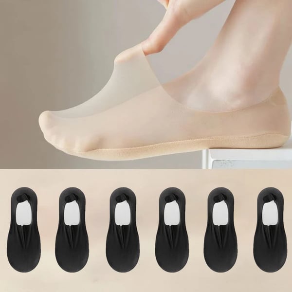 AMANDA™ | No-Show Invisible Socks (Buy 5, Get 10)