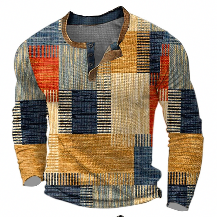 LOUIS™ | Men's Patchwork Sweater