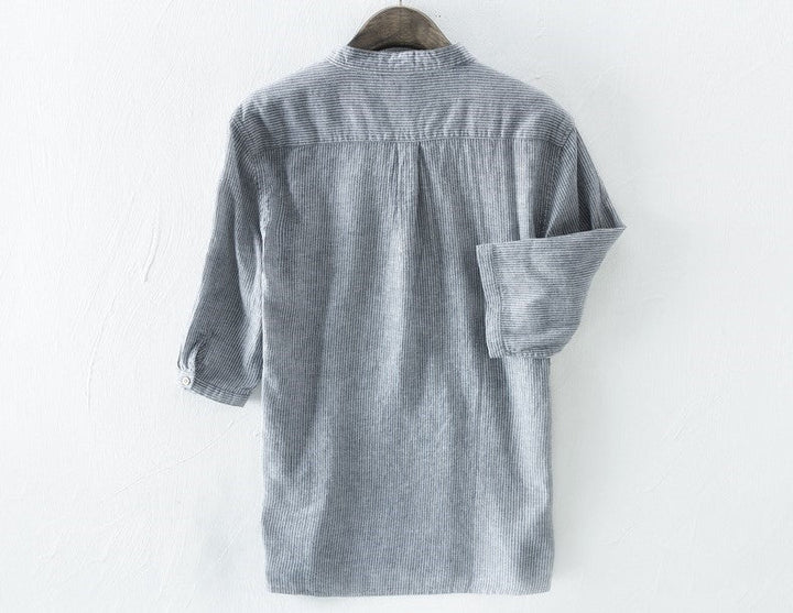 MARCEL™ | Casual Buttons Henley Shirt