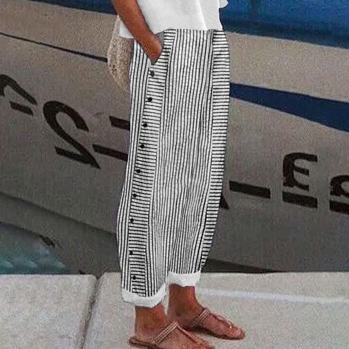 MONIQUE™ | Women's Striped Trousers