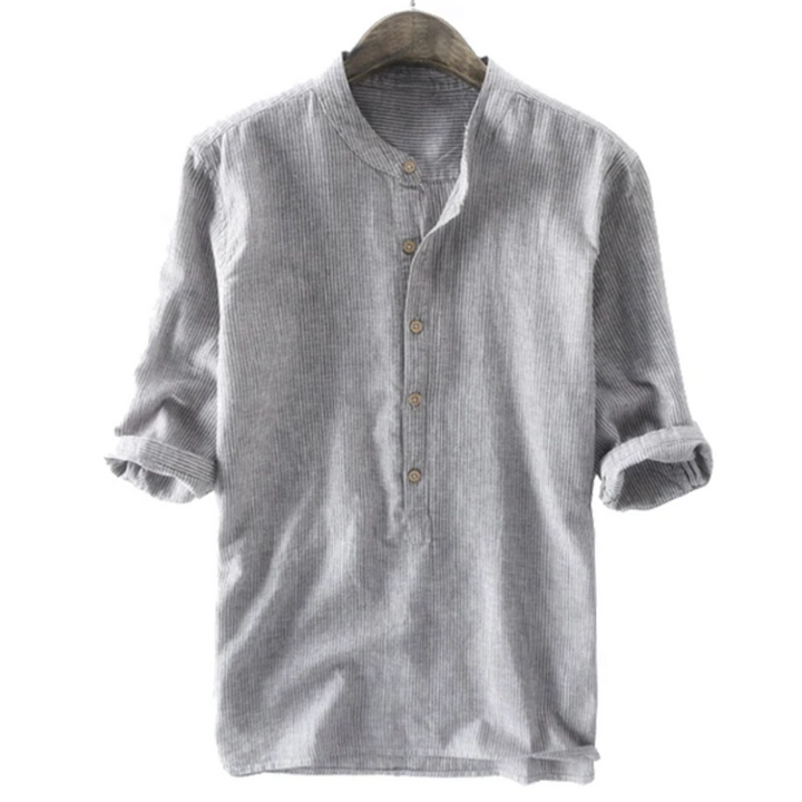 MARCEL™ | Casual Buttons Henley Shirt