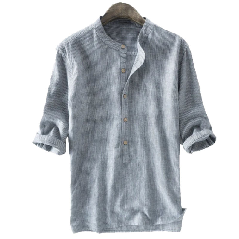 MARCEL™ | Casual Buttons Henley Shirt